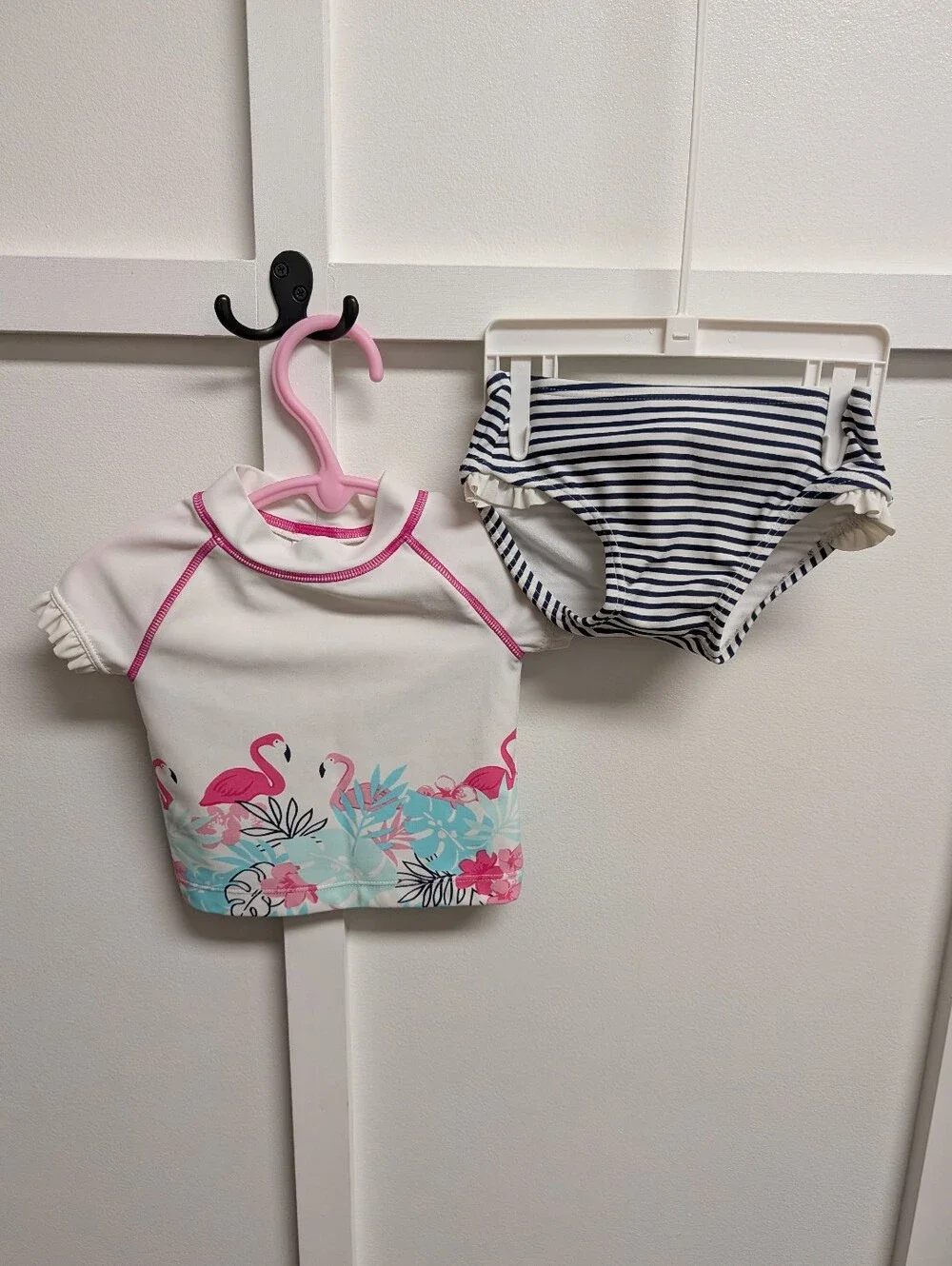 Janie & Jack Tankini Flamingo Bathing Suit